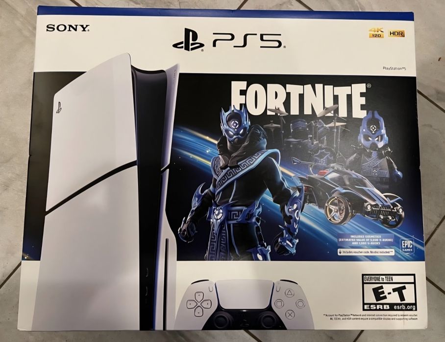 PlayStation 5 Slim 1 TB Versão Fortnite Nova