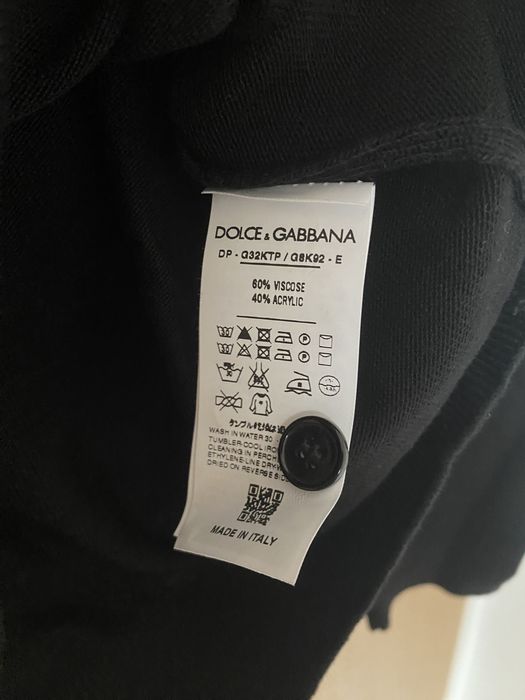 Bluza czarna Dolce&Gabbana XL– XxL