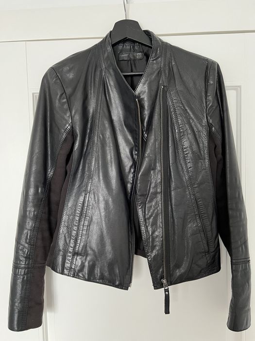 Kurtka czarna skórzana  Stradivarius r. M