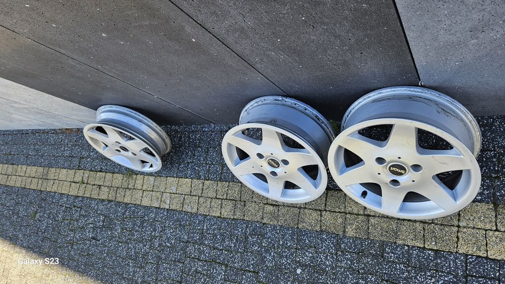 Alufelgi Smart i stalówki