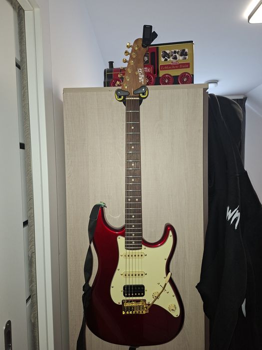 JET Guitars JS-480 WR G z Paskiem i Futerałem