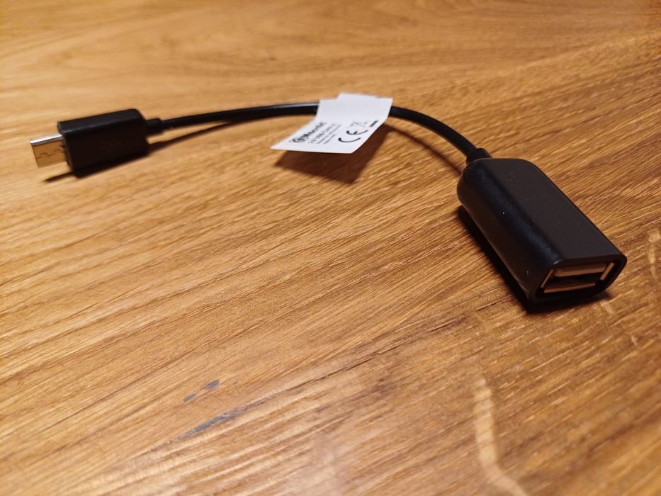 Kabel USB-A - microUSB 10 cm (0,1 m)
