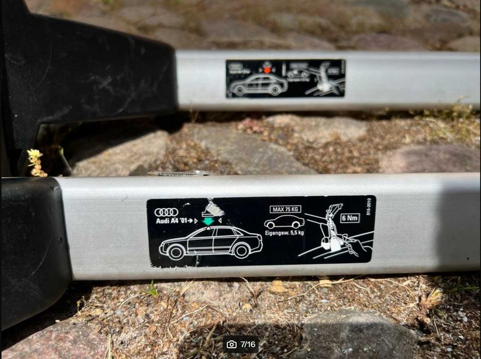 ORYGINALNY Bagażnik Dachowy AUDI A4 B6