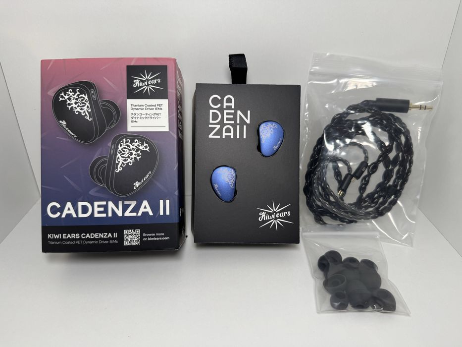 Kiwi Ears Cadenza II – słuchawki IEM – idealny stan