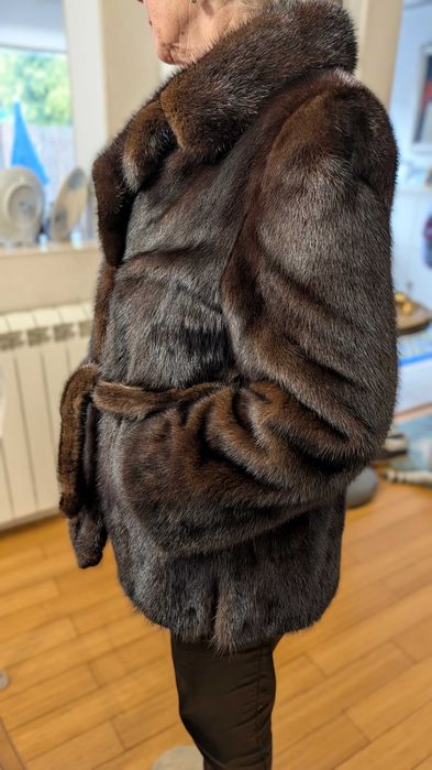 Casaco de Vison Genuíno Fioruccia (Fur of Hellas) – Como Novo