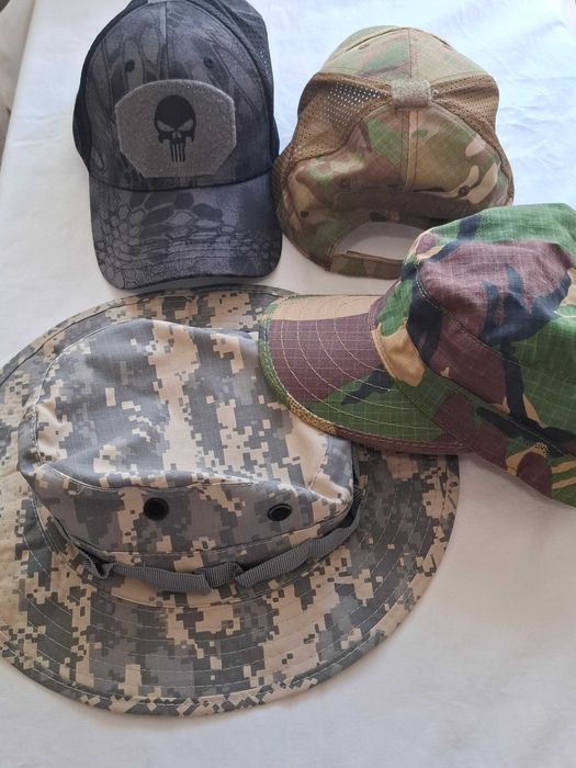 Бейсболка кепка та панама камуфляжна ACU військова CAP PATROL USA
