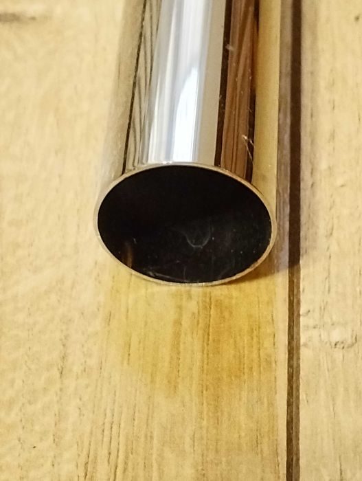 Rurka i kolanko do deszczownicy - chrom