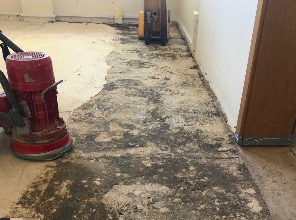 Usuwanie subitu szlifowanie frezowanie polerowanie betonu