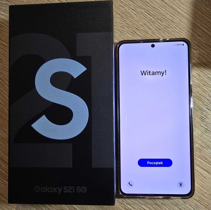 Samsung S21, 8/128GB kolor BIAŁY - 700 zł