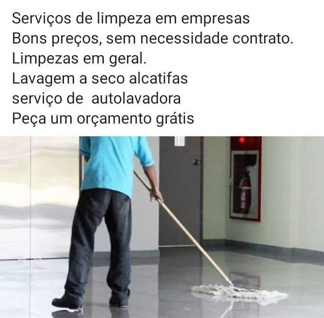 Serviços limpeza profissionais