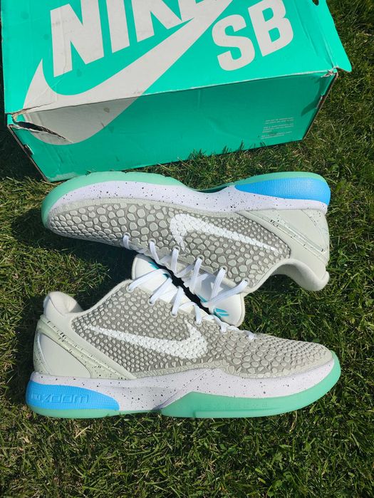 Buty do koszykówki Nike Zoom Kobe 6 Protro White