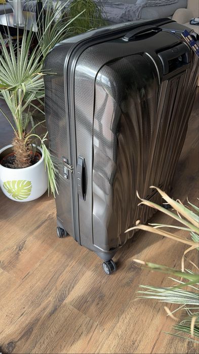 NOWA Walizka bardzo duza samsonite c lite 86 cm czarna