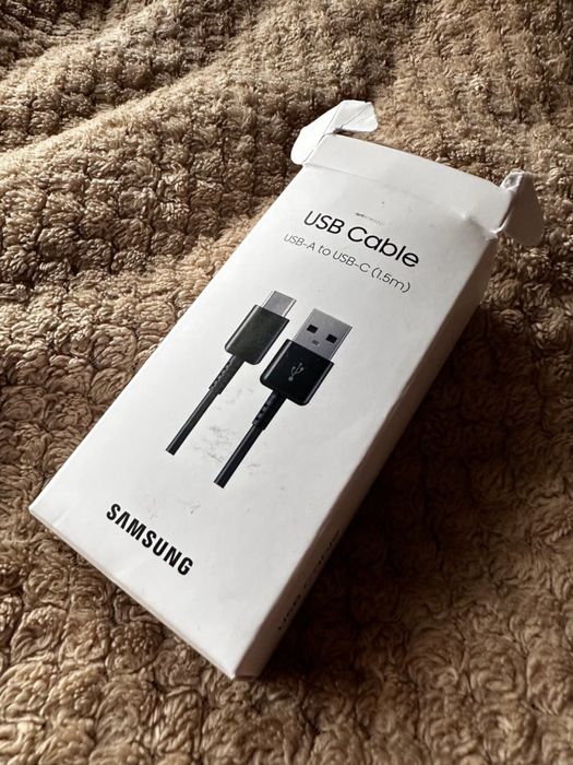 Кабель Samsung USB-A  to USB-C 1.5m Black (EP-DG930IBEGWW) оригинал