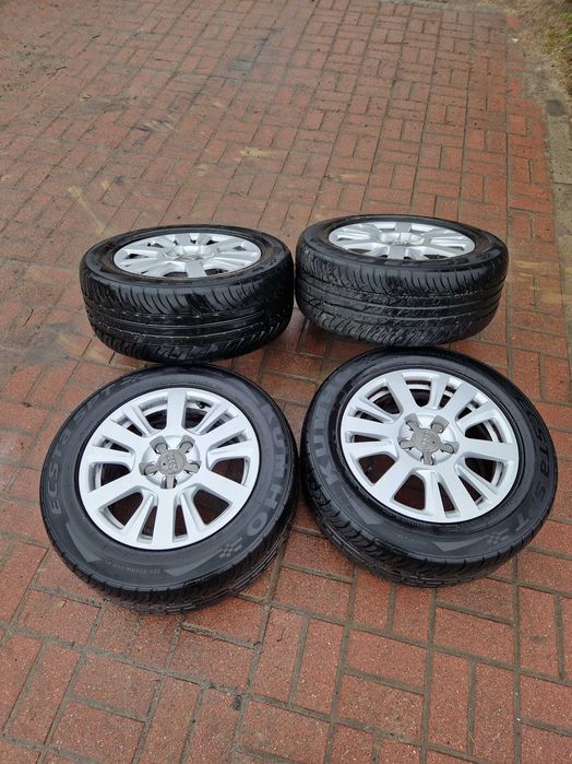 Komplet Kół Koła Felgi 16 Cali 5x112 Audi A6 C5 C6 C7 ET45 Oryginał