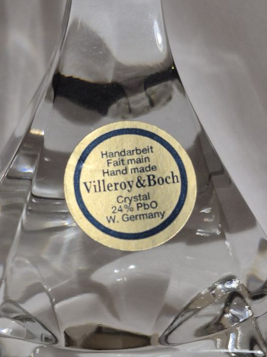 Świecznik kryształowy Villeroy & Boch