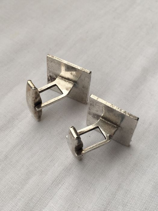 Spinki Warmet srebro „3” etui