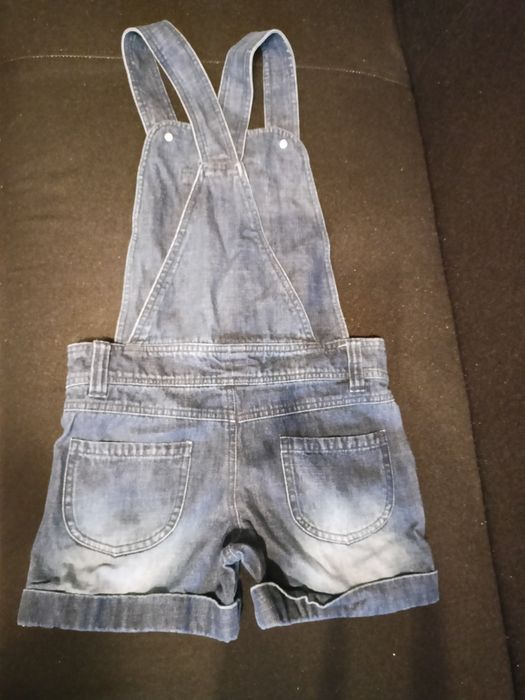 Ogrodniczki dżins r.140/146