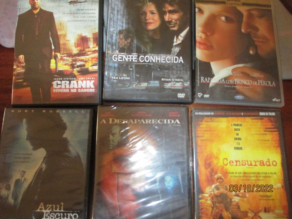 36 dvs's de filmes diversos - V