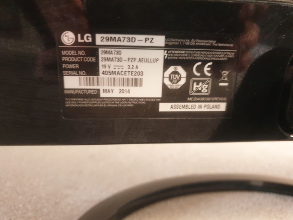 Monitor LG 29MA73 (29MA73D-PZ)