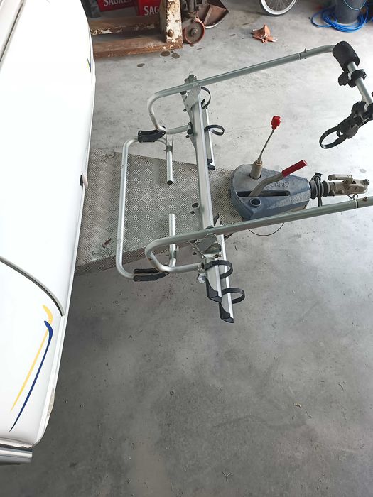 Suporte bicicleta para caravana