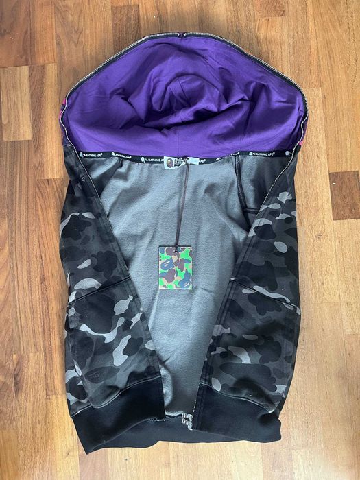 Bape Tiger Shark Full Zip Hoodie