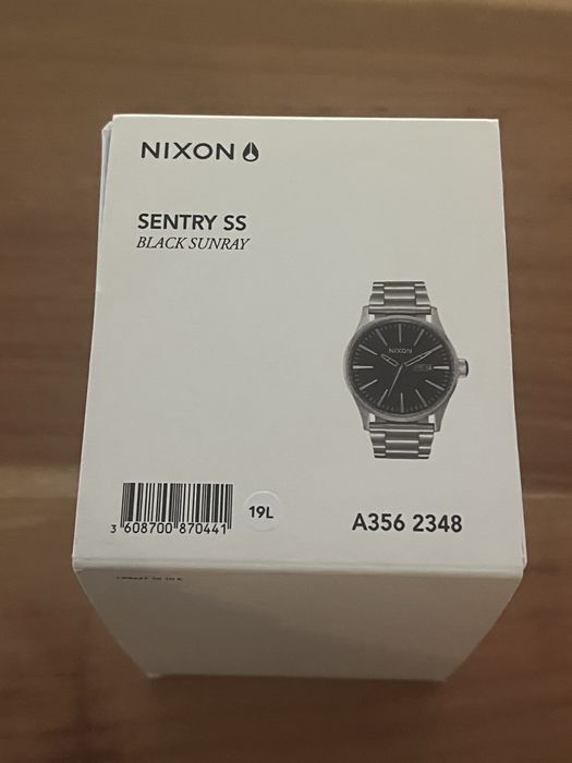 Relógio Nixon Sentry SS Black Sunray