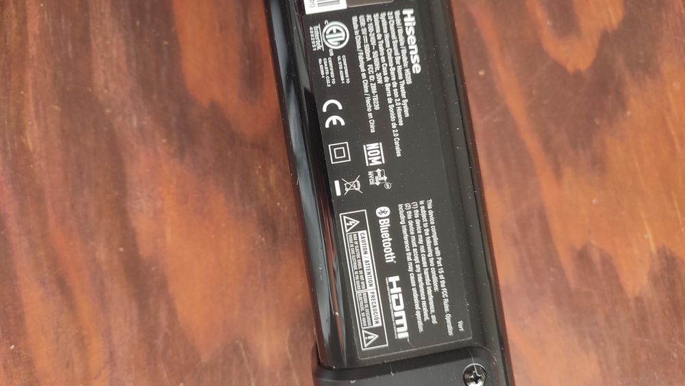 Barra de som Hisense para TV