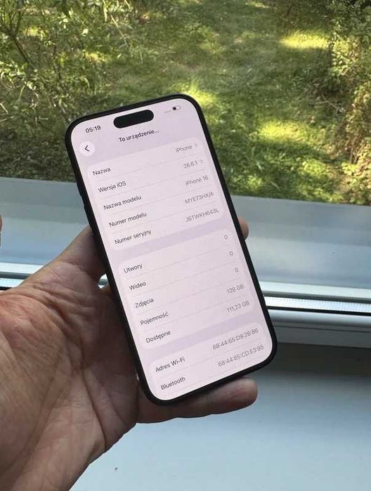 iPhone 16 128GB Czarny