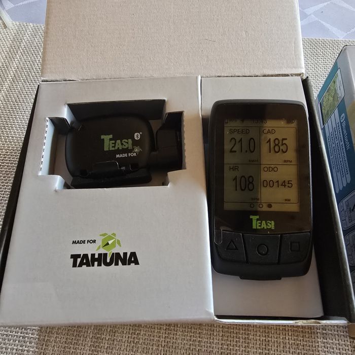 Licznik rowerowy z nawigacją   TAHUNA CONNECT