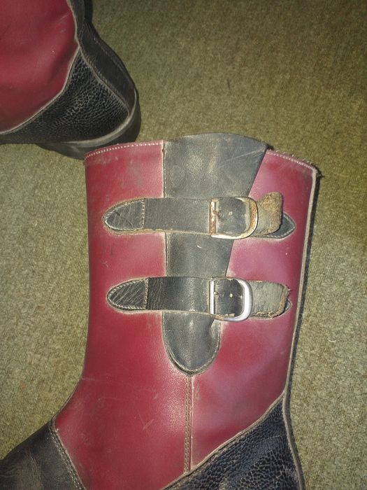 Buty strażackie skutery PRL,demobil,militaria,PSP,OSP,straż pożarna