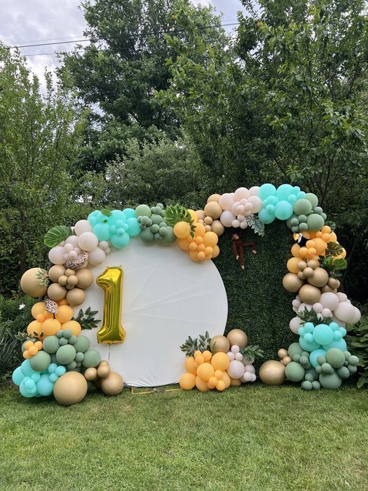 Ścianka balonowa na Komunię, Urodziny, Chrzest Święty, 18stkę