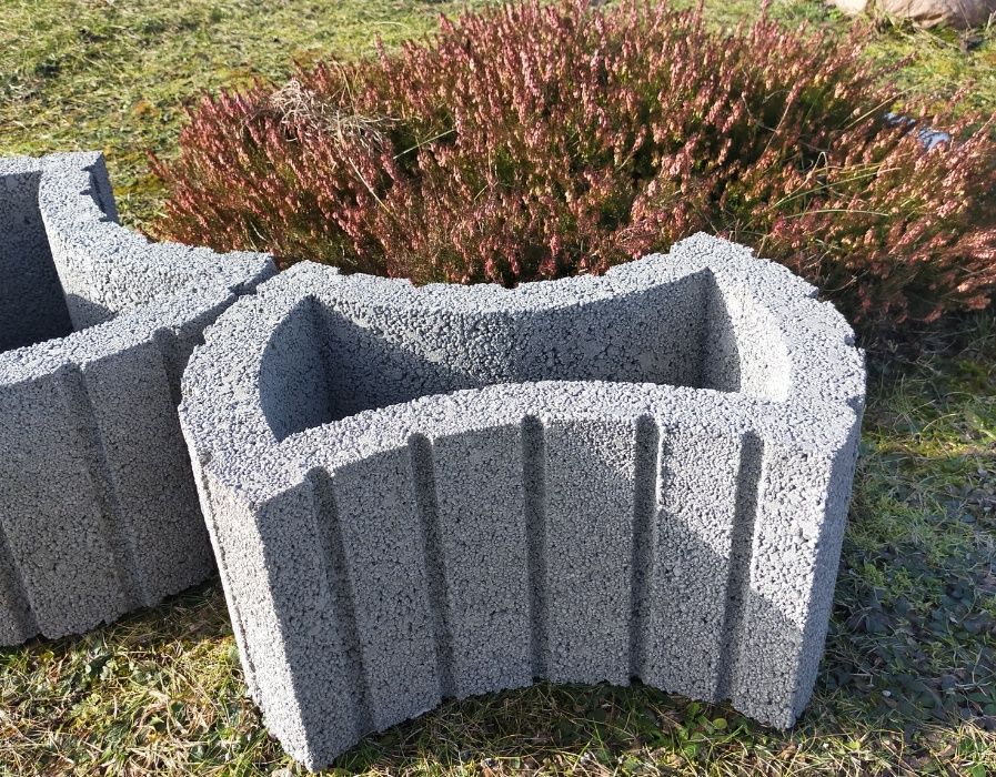 CUKIEREK Gazony Ogrodowe Gazon Donica Betonowa Ósemka NOWE PRODUCENT