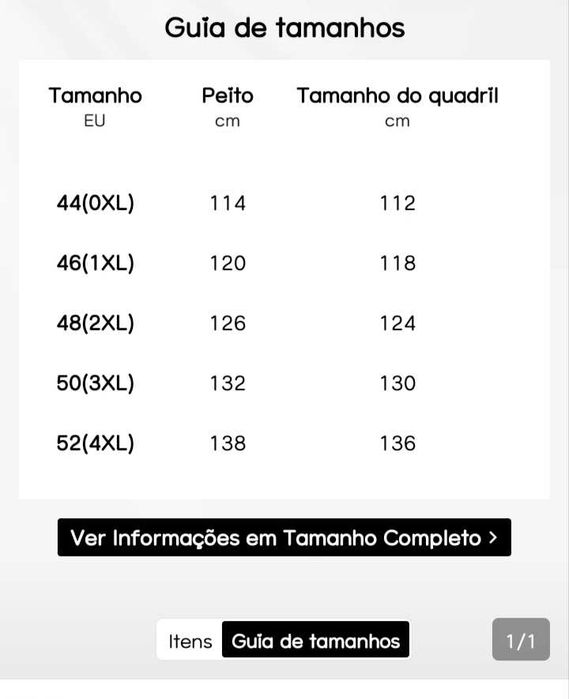 Vestido tamanho 44