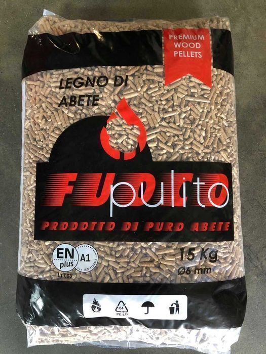 Pellet Fuoco Pulito ENplus synonim "Czystego Ognia" PROMOCJA