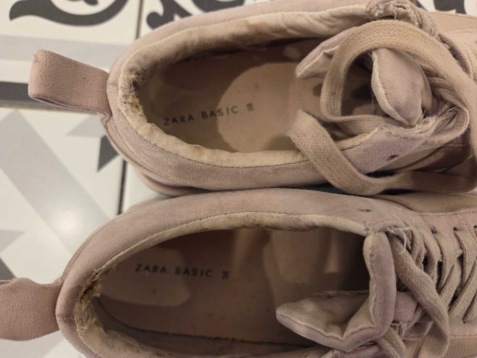 Sneakersy na platformie Zara 38 adidasy buty sportowe