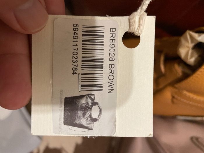Mala em pele Castanha Barberini