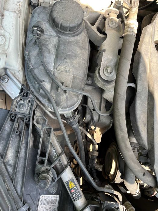 Rurka przewód odpowietrzający zbiornika wyrównawczego Mercedes B W246
