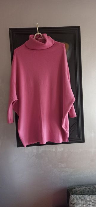 Sprzedam długi golf sweter