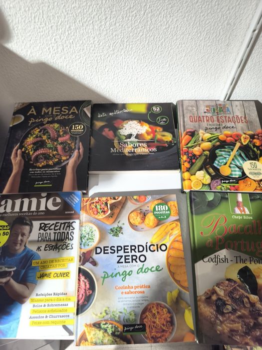 Livros de receitas