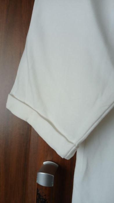 Białą bluzeczka Megi złote dmuchawce plus size