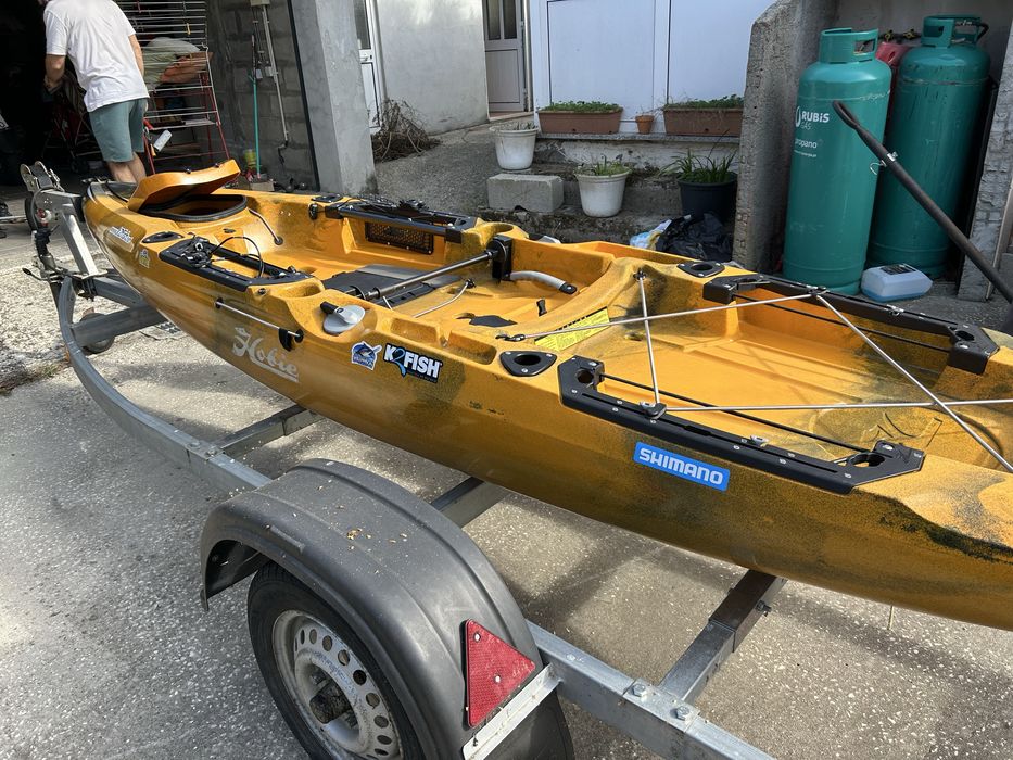 Kayak Hobie Outback Camo 2024 + reboque e acessórios