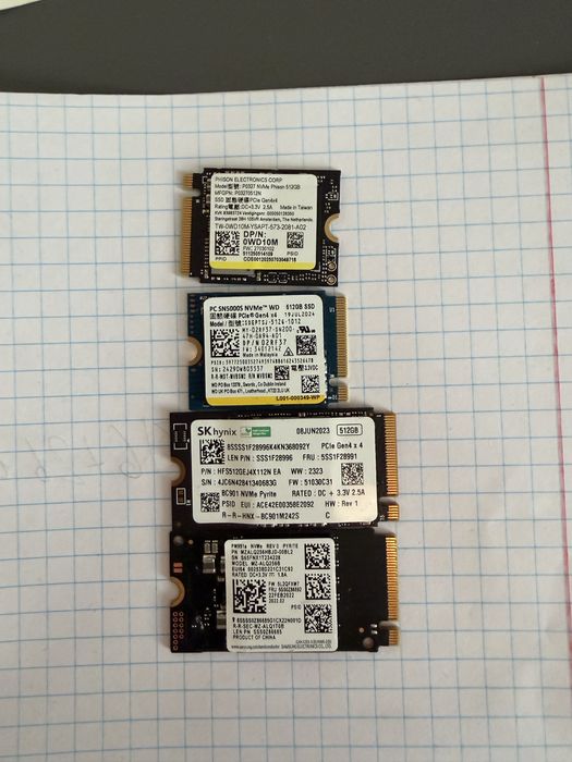 NVMe  накопичувачі