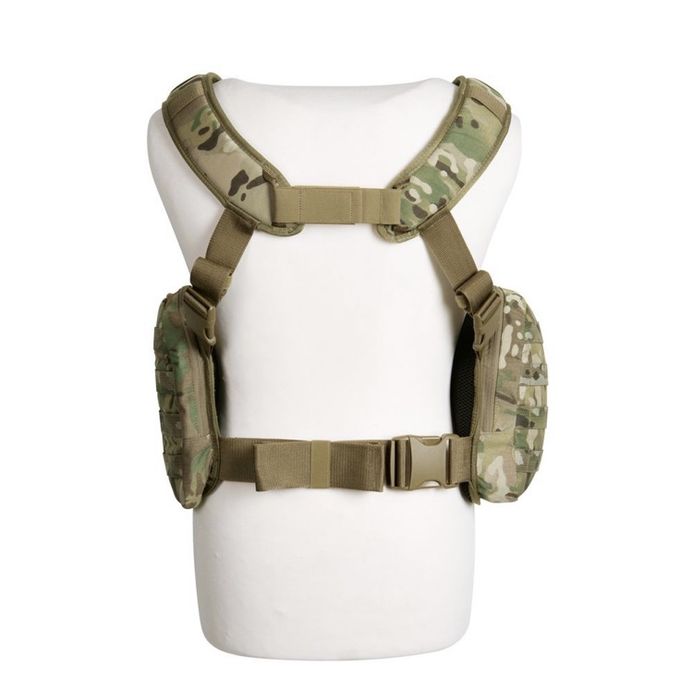 Розвантажувальний жилет Tasmanian Tiger Chest Rig MK2 M4 Mult+ спина