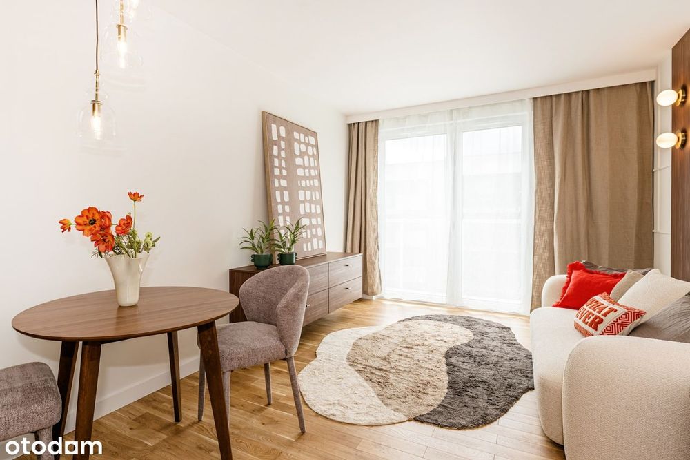 Eleganckie, nowe mieszkanie z balkonem, przy Lasku Marcelińskim