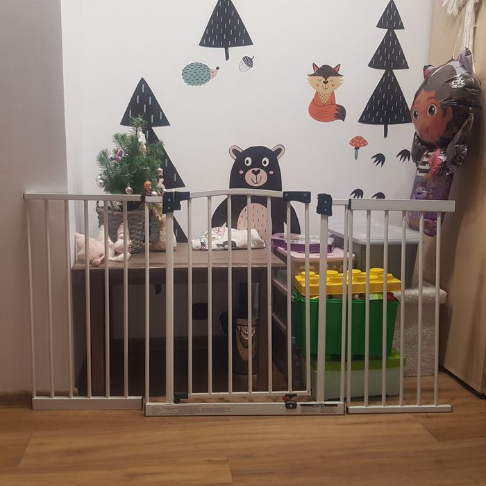 Barierka bramka rozporowa schody 73-160cm