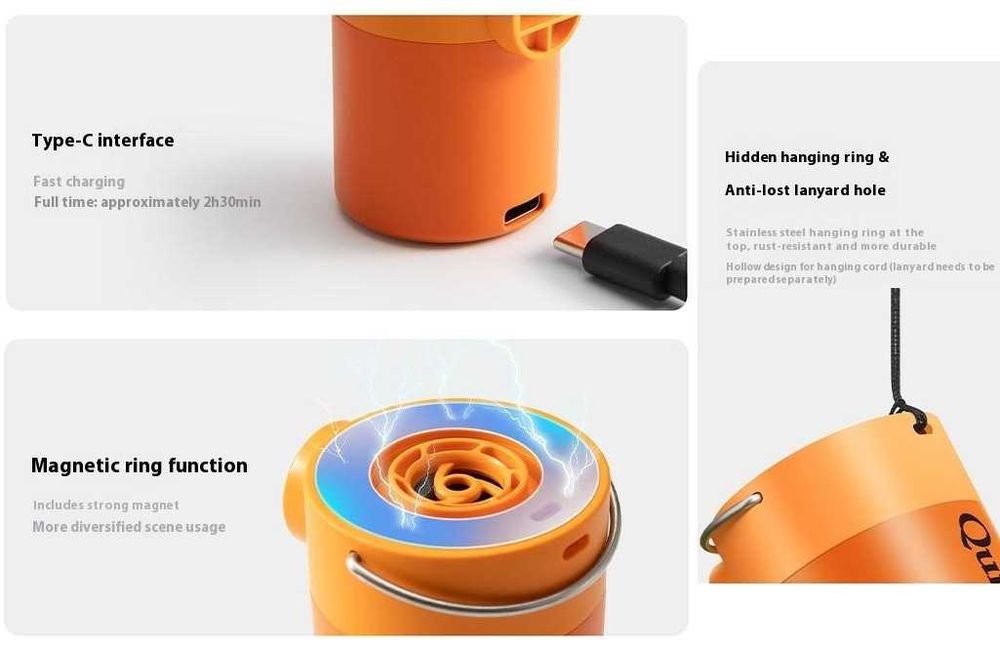 Qunature Atomic Pump 61 грам Ультралайт насос + ліхтарик