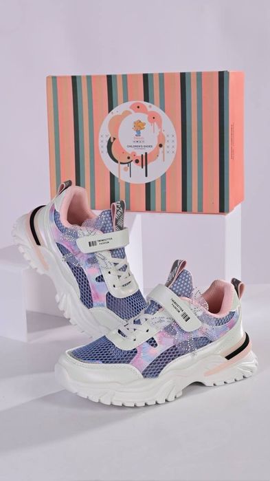 Кроссовки для девочки хайтопы 31-38 р.