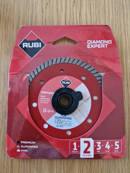 1/1
Tarcza diamentowa do gresu porcelanowego TURBO TCR 115 SUPERPRO 31972