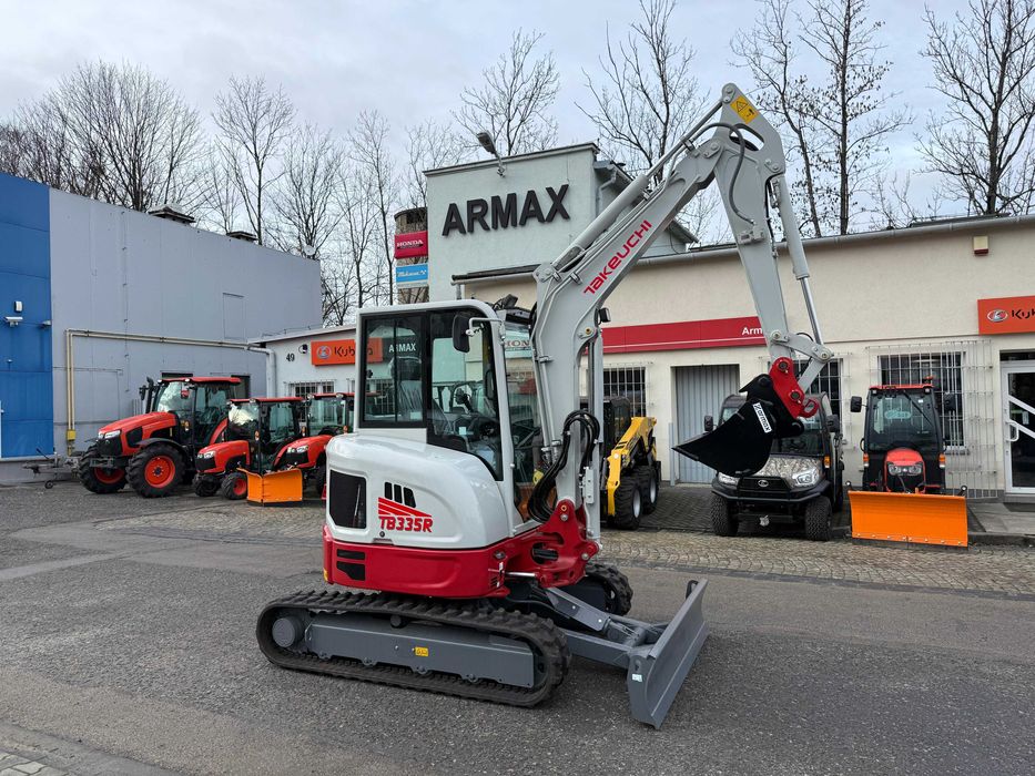 Minikoparka Takeuchi TB335R - 3.7 tony - wyprzedaż rocznika!