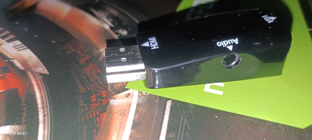 Перехідник HDMI-VGA зі звуком